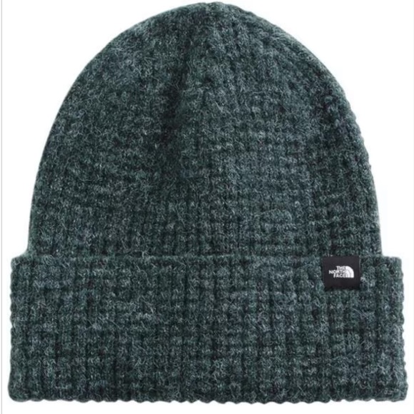The North Face Other - The North Face GRAY Sweater Faux Paca Beanie Unisex